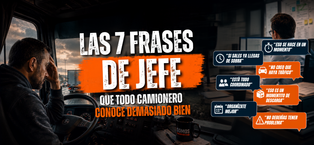 Las 7 frases de jefe que nunca ha pisado un camión (y todos hemos escuchado)